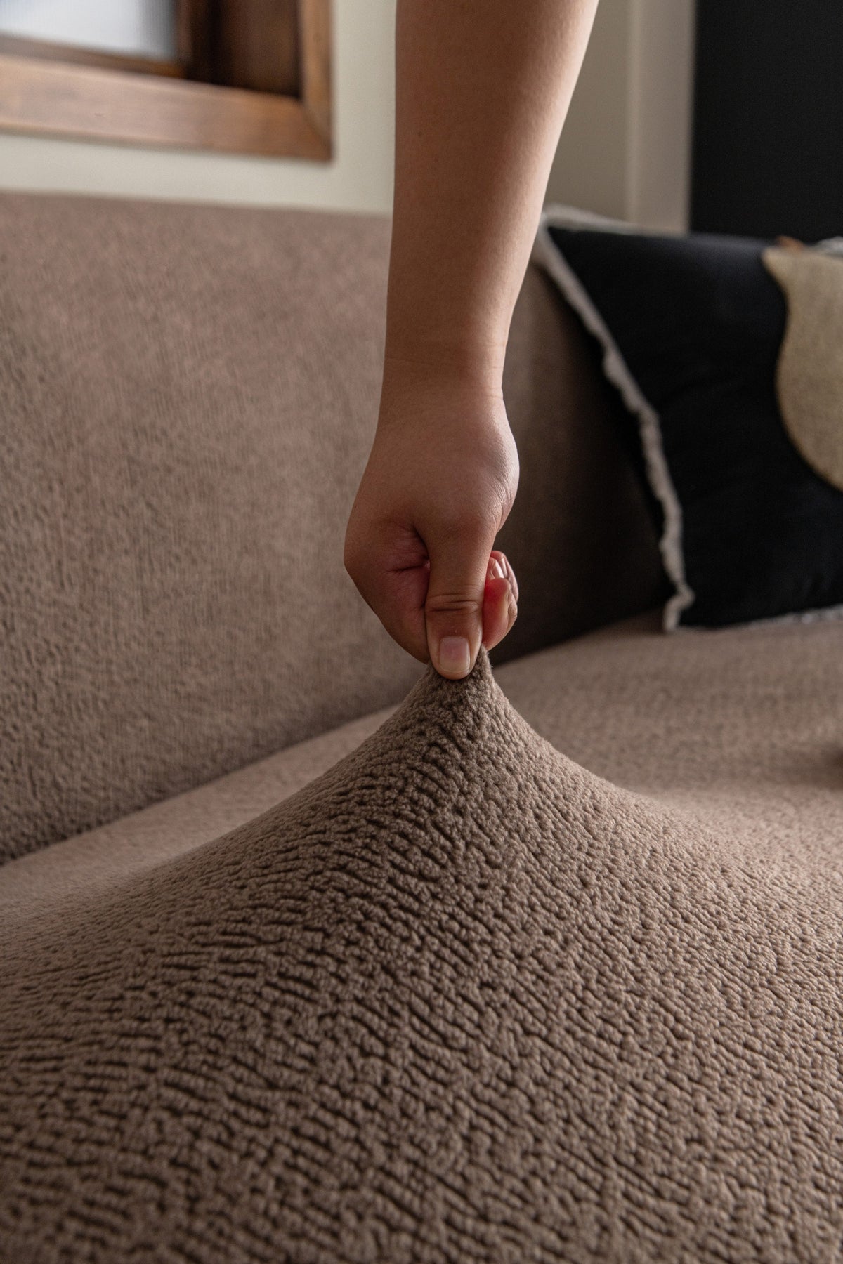 Couch Cover - Veloura - Chocolate