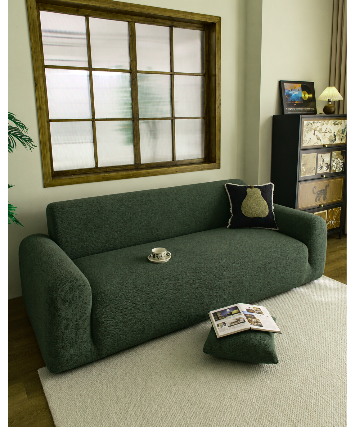 Couch Cover - Veloura - Green