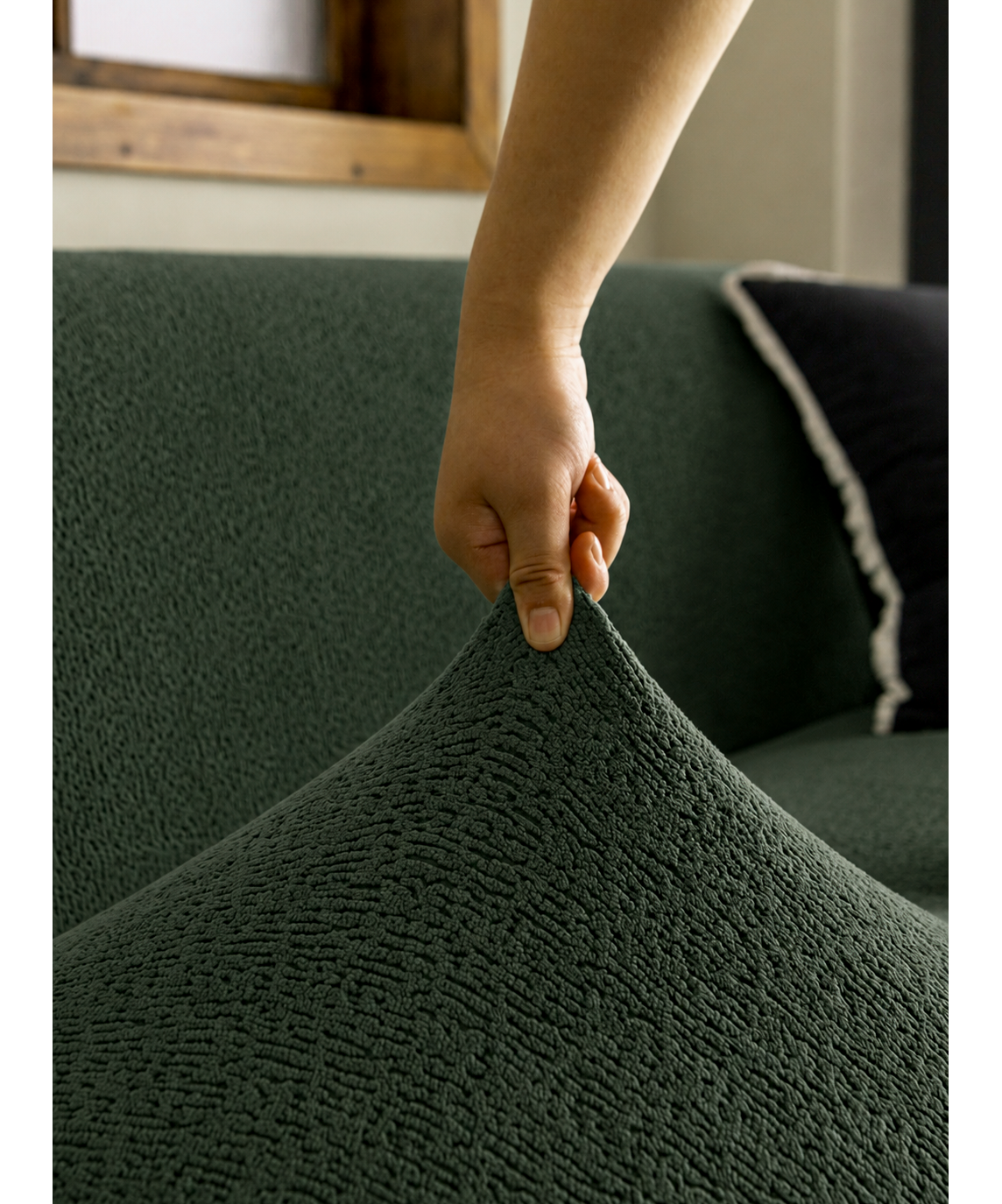 Couch Cover - Veloura - Green