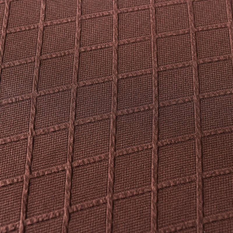Couch Cover - Diamond Jacquard - Brown - Adaptable & Expandable