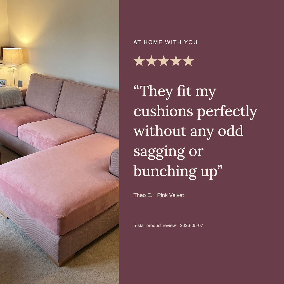 Velvet Pink — five-star review of this product