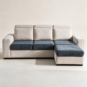 Waterproof Dark Grey fitted sofa cushion covers — Studio hero