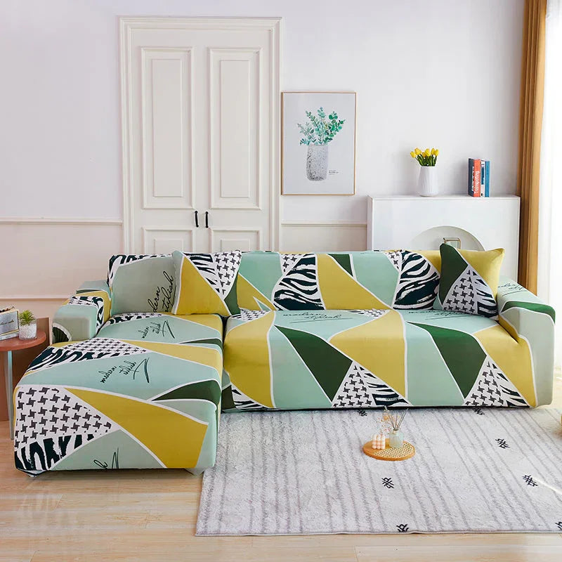L-Shaped Sofa Cover - Folige - Adaptable & Expandable
