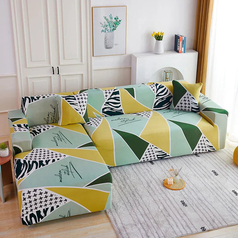 L-Shaped Sofa Cover - Folige - Adaptable & Expandable