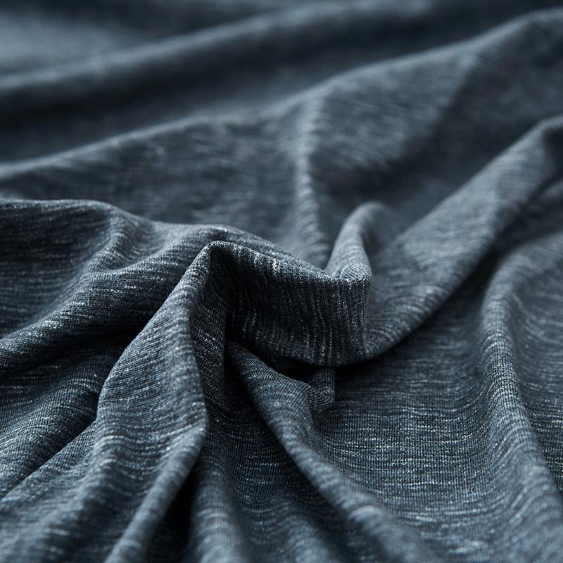 L-Shaped Sofa Cover - Flecked - Anthracite Grey - Adaptable & Expandable