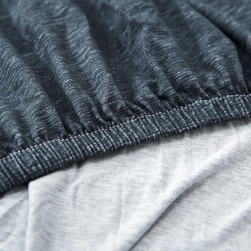 L-Shaped Sofa Cover - Flecked - Anthracite Grey - Adaptable & Expandable