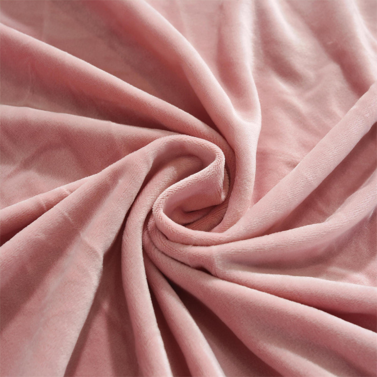L-Shaped Sofa Cover - Velvet - Pink - Adaptable & Expandable