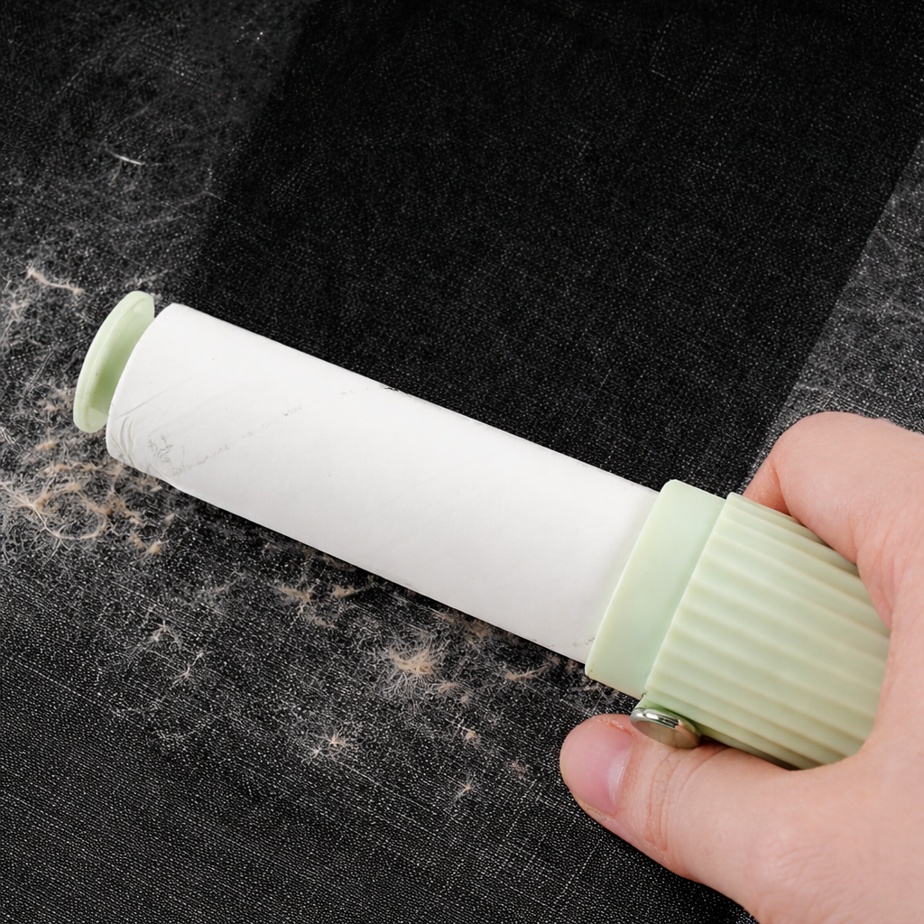 Mini Reusable Lint Roller – Matcha Green