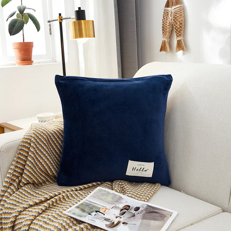 Cushion Cover - Velvet - Navy Blue