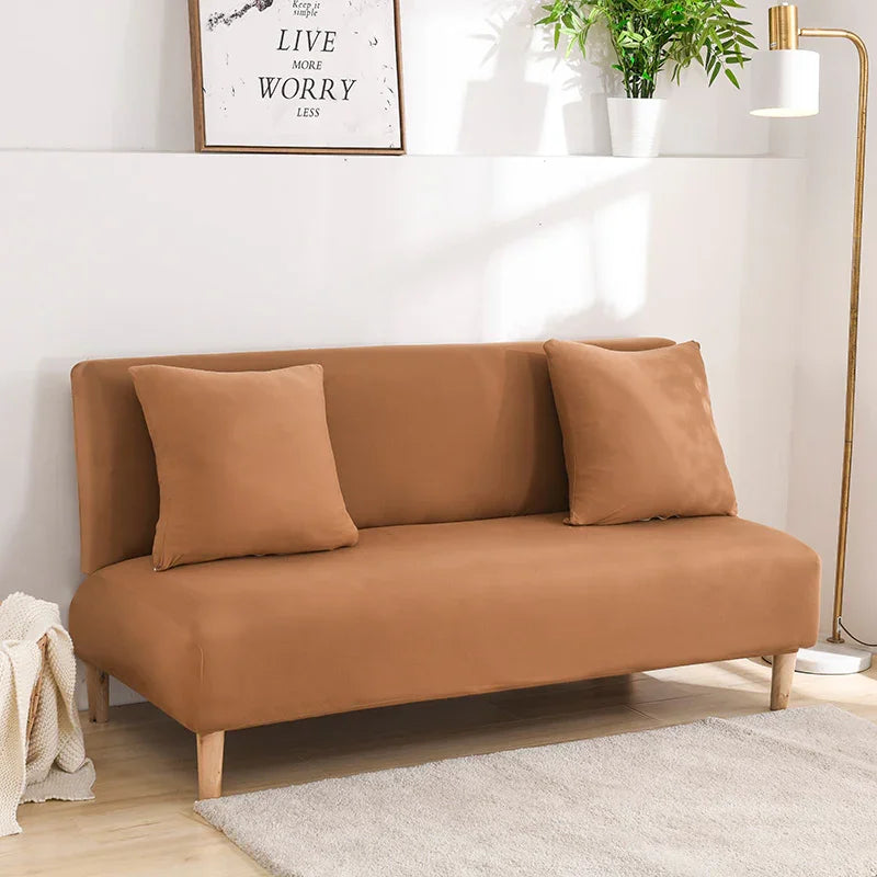 Sofa Bed Cover - Light Brown - Adaptable & Expandable