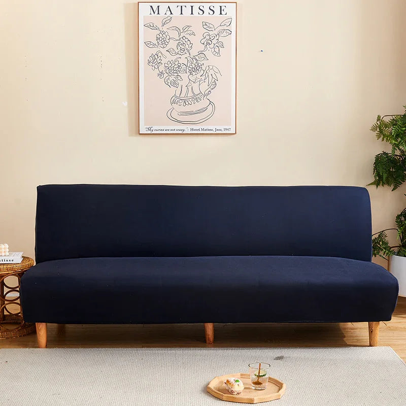 Sofa Bed Cover - Navy Blue - Adaptable & Expandable