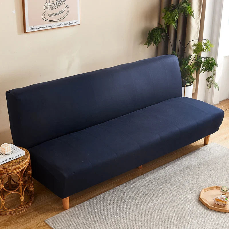 Sofa Bed Cover - Navy Blue - Adaptable & Expandable
