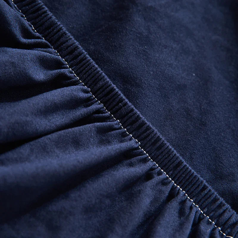 Sofa Bed Cover - Navy Blue - Adaptable & Expandable