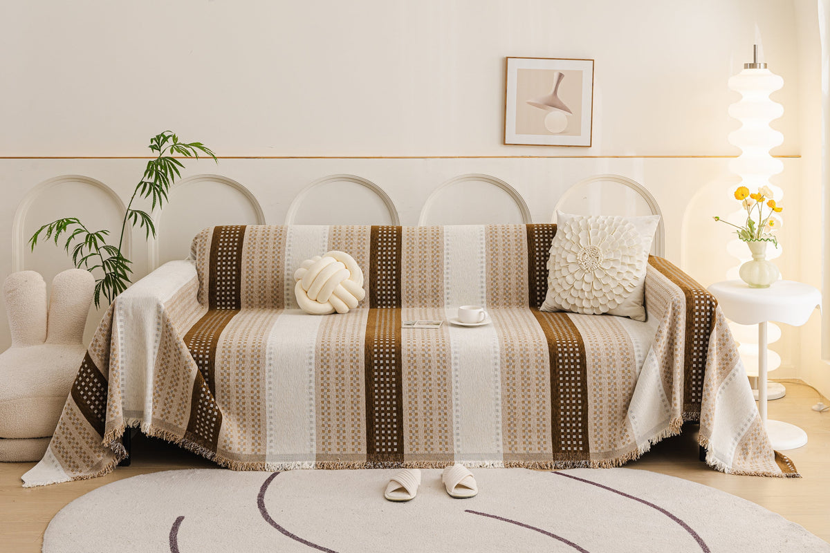 Throw Blanket - Casella - Brown