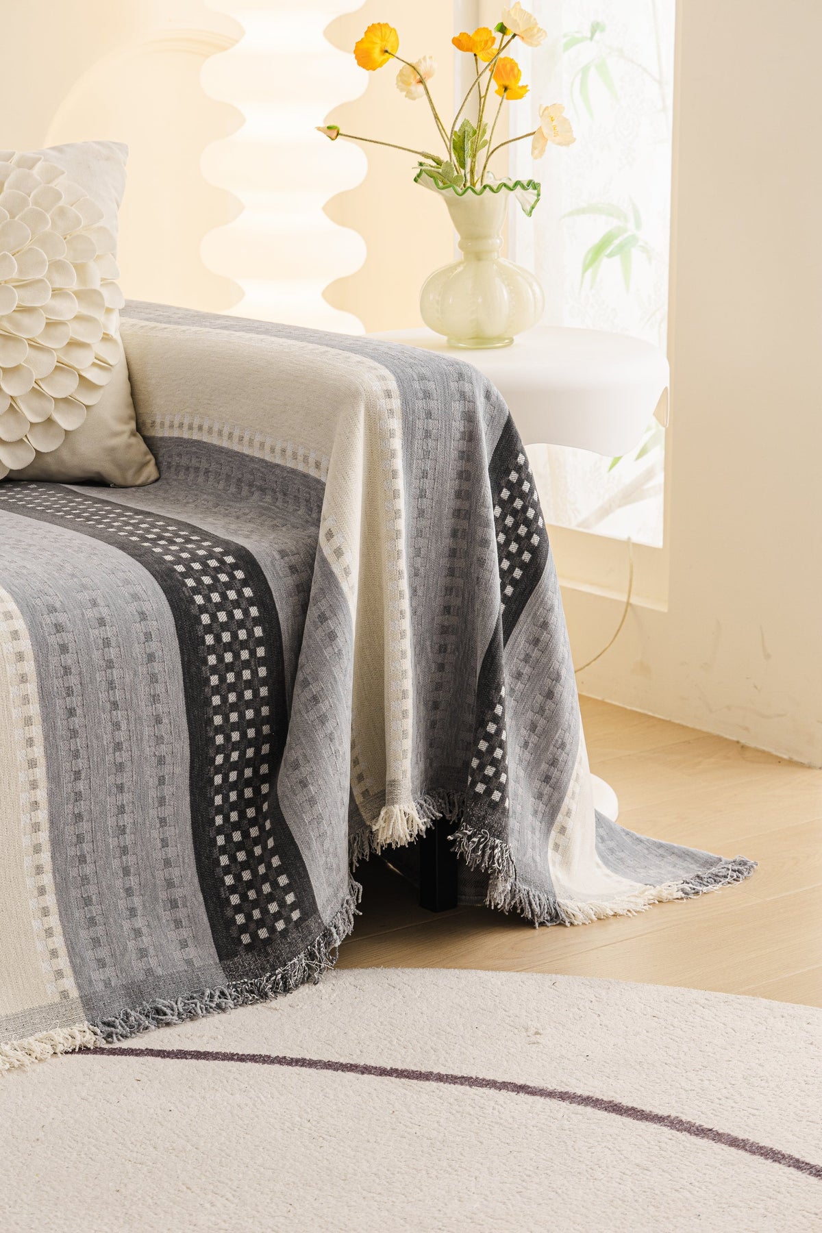 Throw Blanket - Casella - Grey