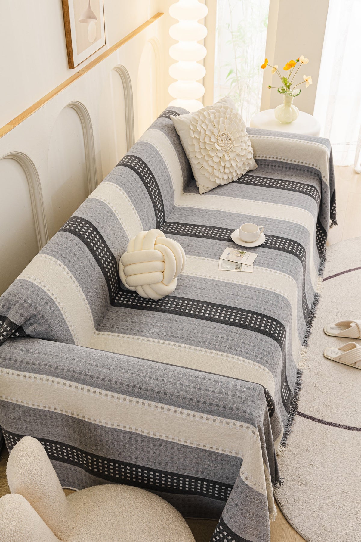 Throw Blanket - Casella - Grey