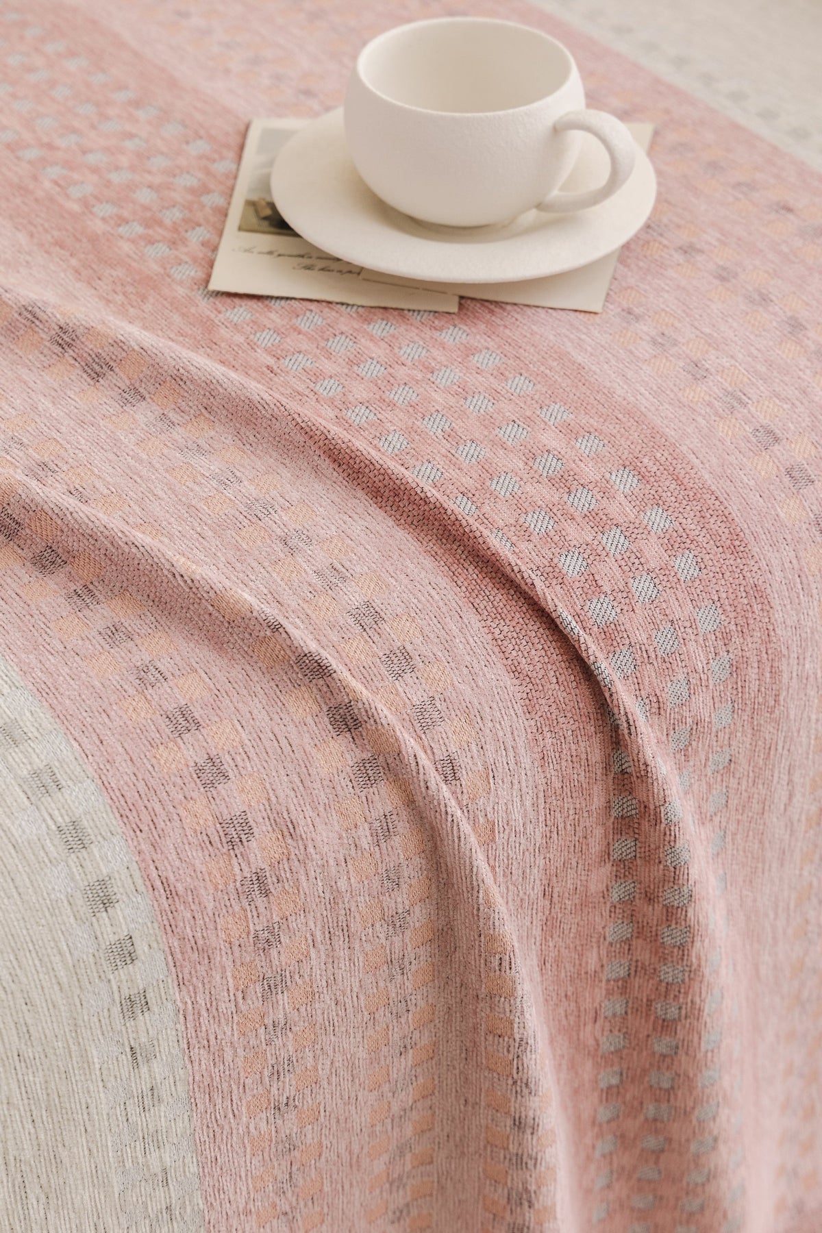 Throw Blanket - Casella - Pink