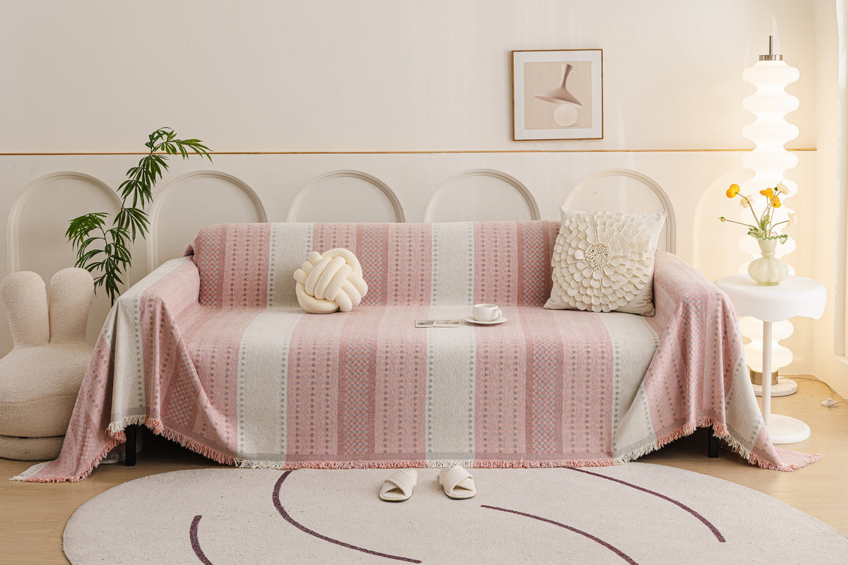 Throw Blanket - Casella - Pink