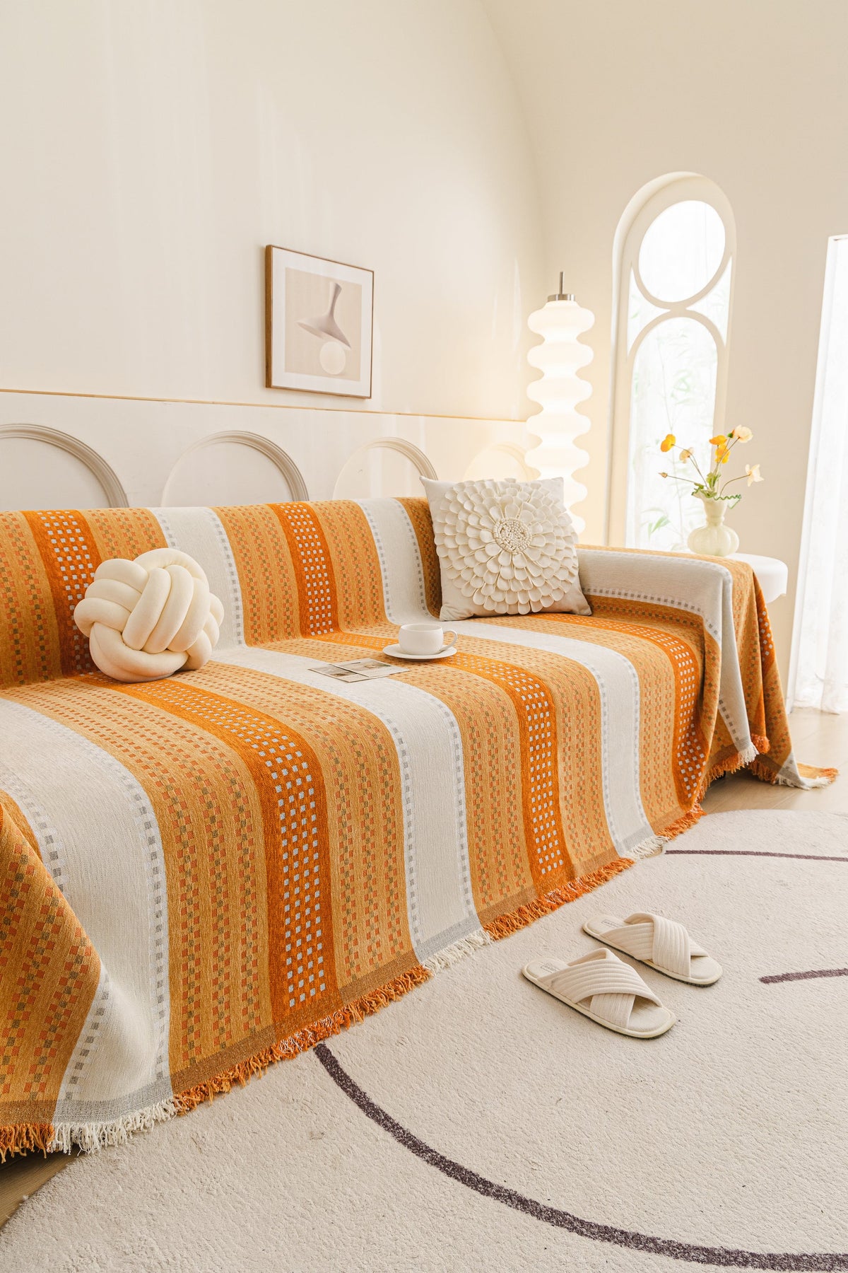 Throw Blanket - Casella - Orange
