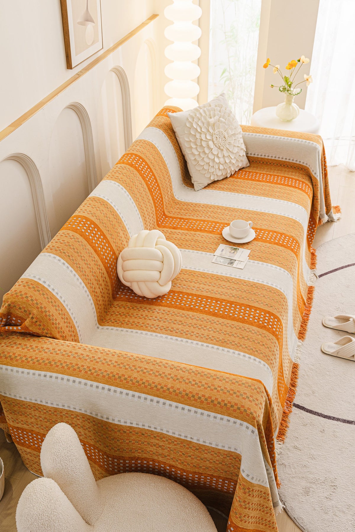 Throw Blanket - Casella - Orange