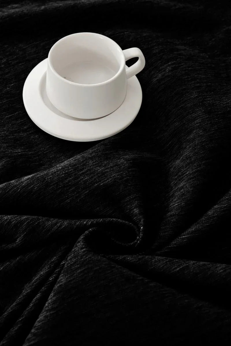 Throw Blanket - Elligate - Black
