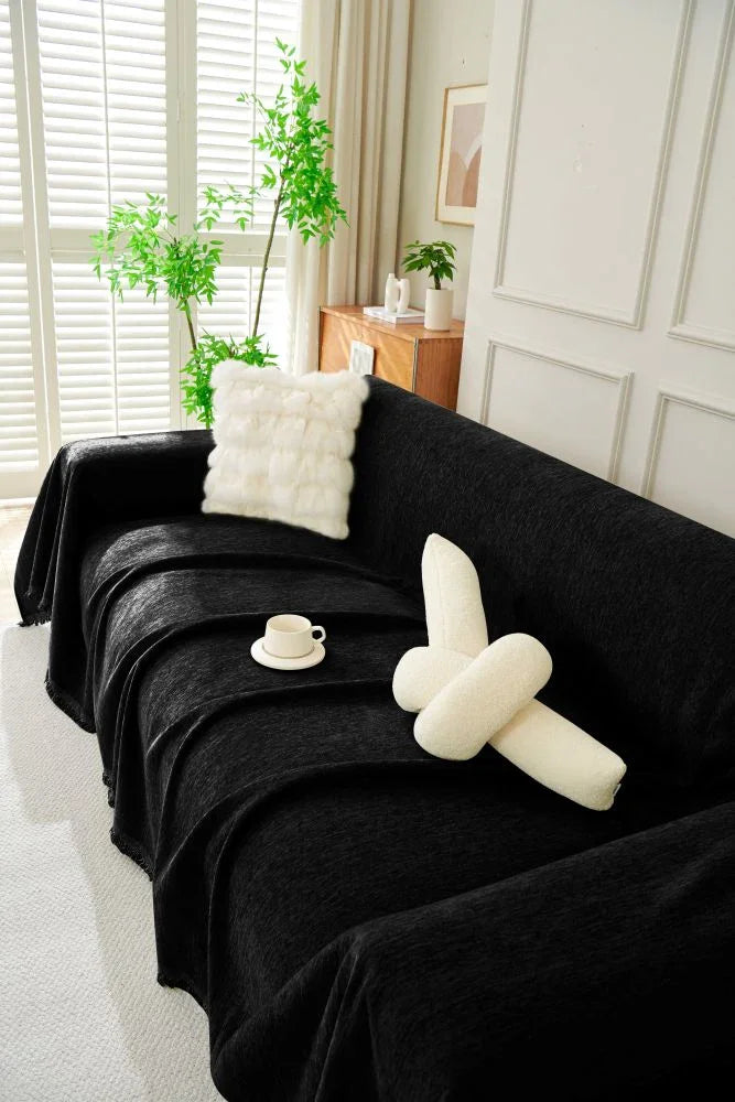 Throw Blanket - Elligate - Black