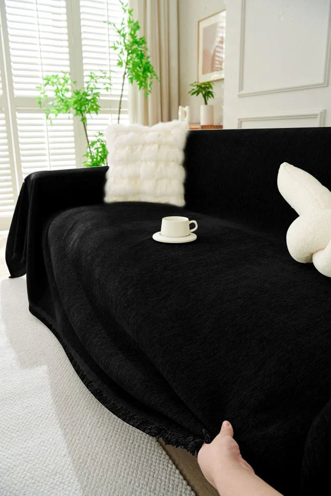 Throw Blanket - Elligate - Black