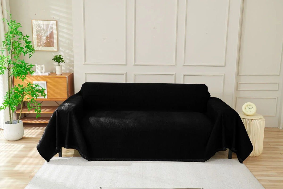 Throw Blanket - Elligate - Black