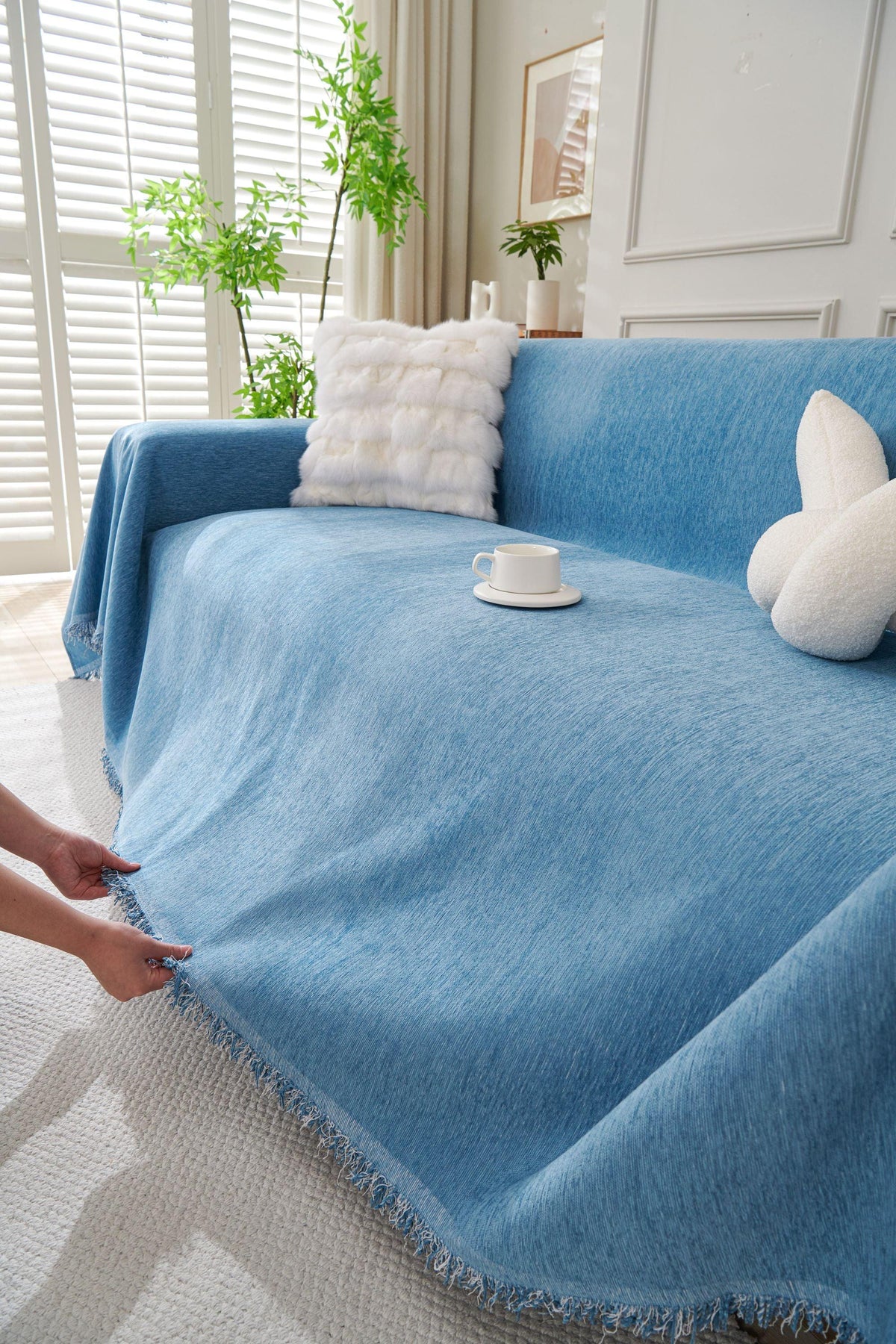 Throw Blanket - Elligate - Blue
