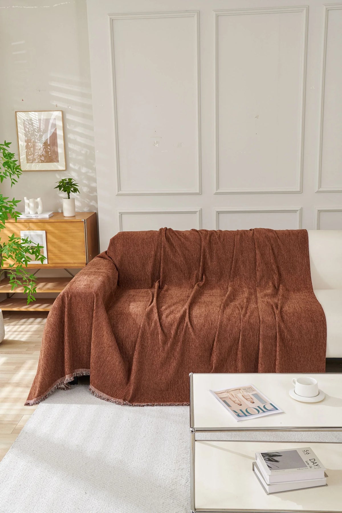Throw Blanket - Elligate - Chocolate