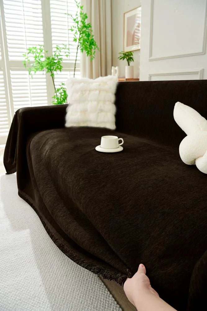 Throw Blanket - Elligate - Dark Chocolate