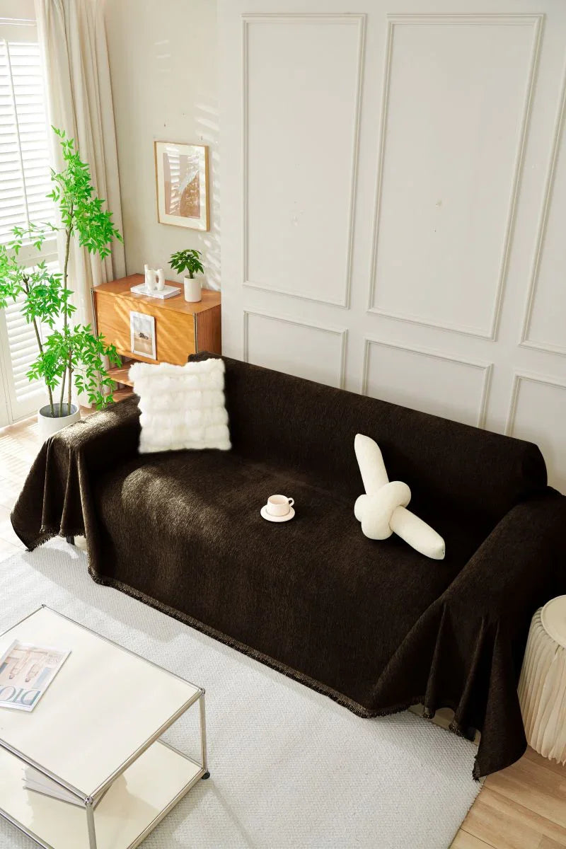Throw Blanket - Elligate - Dark Chocolate