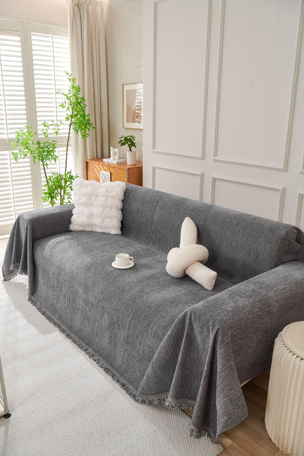 Throw Blanket - Elligate - Dark Grey