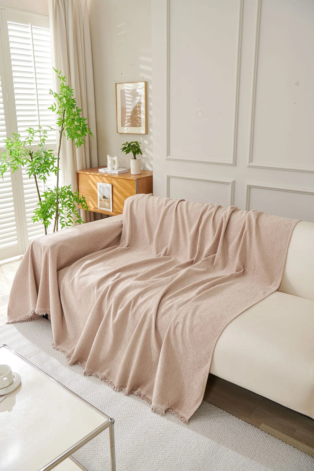 Throw Blanket - Elligate - Khaki