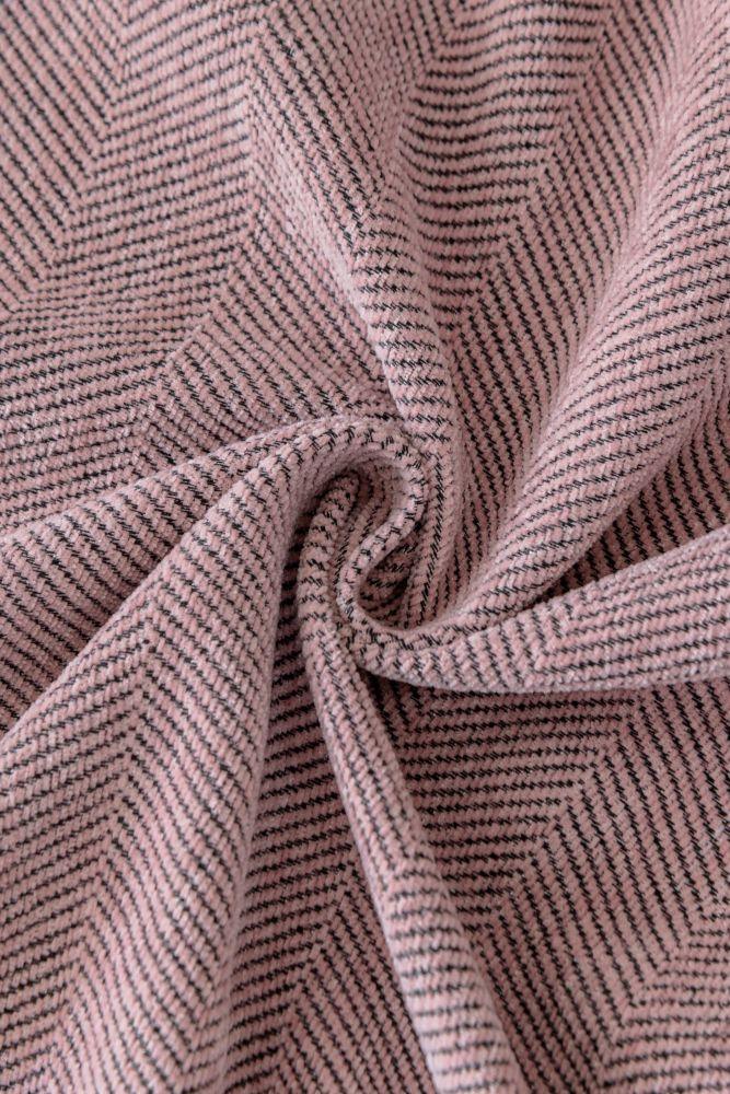 Throw Blanket - Herpome - Vintage Pink
