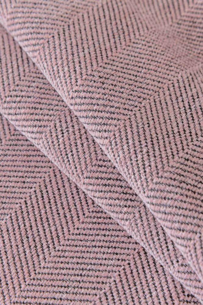 Throw Blanket - Herpome - Vintage Pink