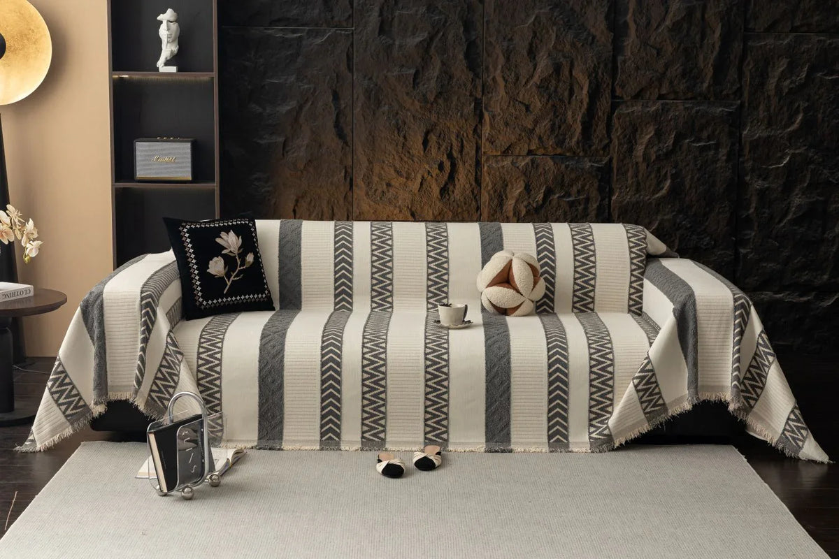 Throw Blanket - Klint - Charcoal Grey