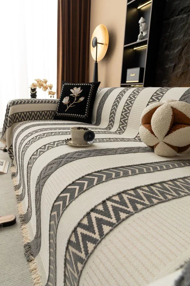 Throw Blanket - Klint - Charcoal Grey