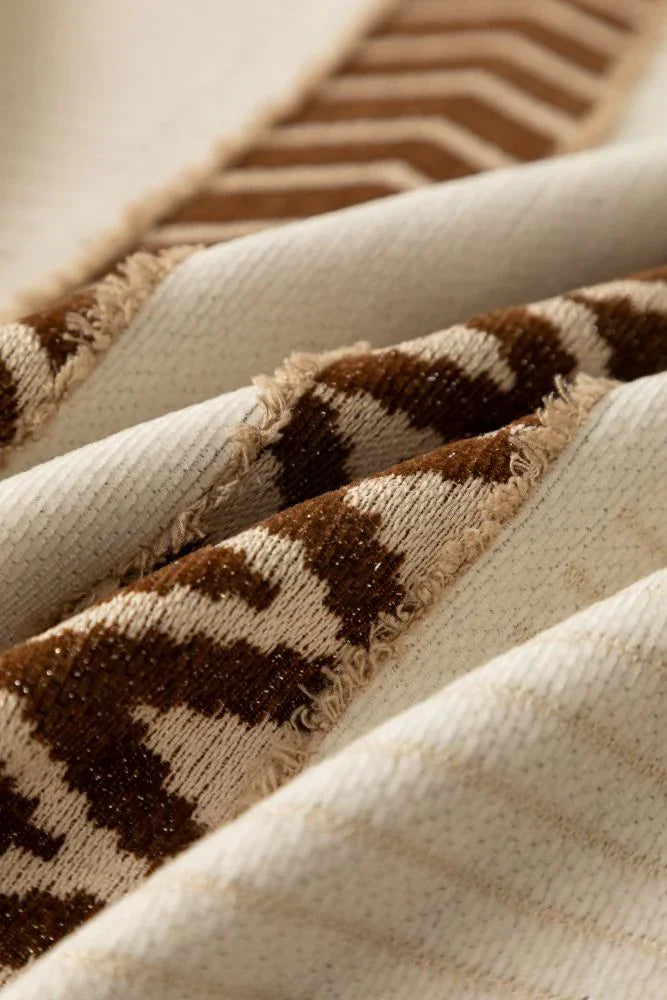 Throw Blanket - Klint - Chestnut Brown
