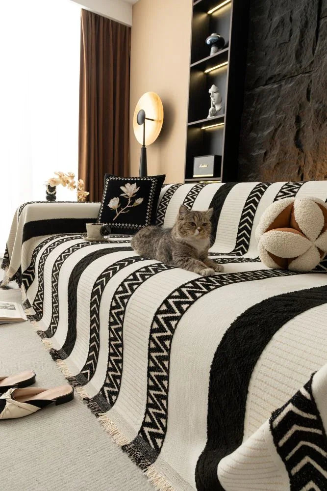 Throw Blanket - Klint - Jet Black