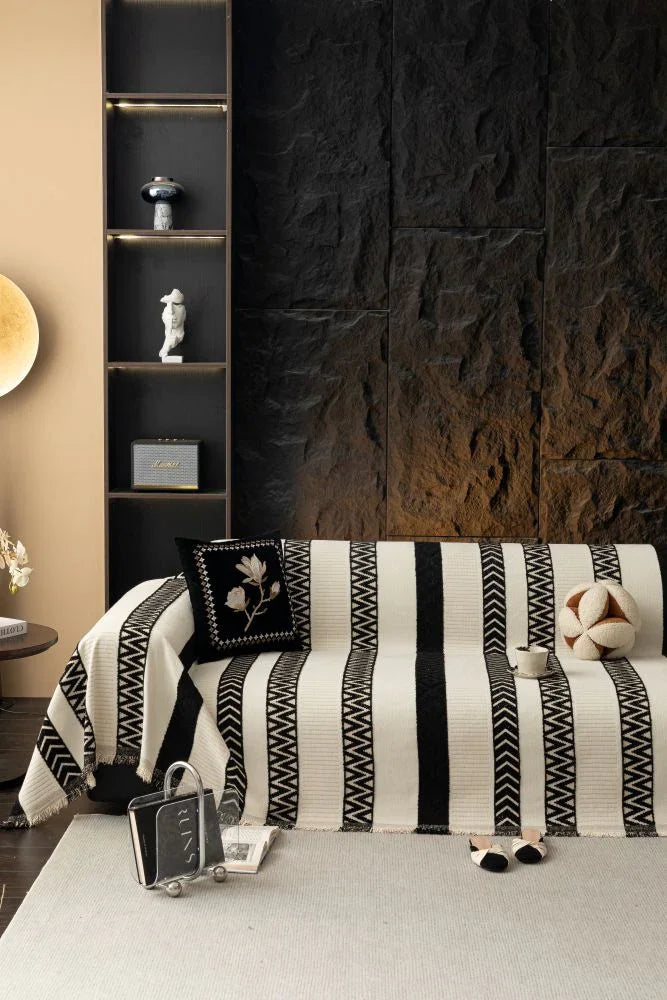 Throw Blanket - Klint - Jet Black