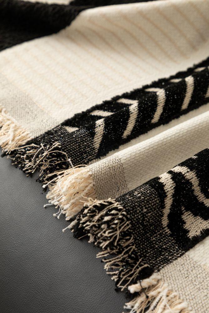 Throw Blanket - Klint - Jet Black
