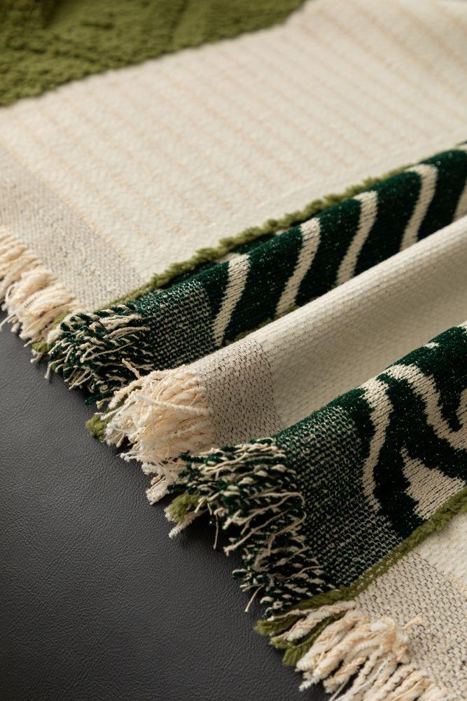 Throw Blanket - Klint - Moss Green