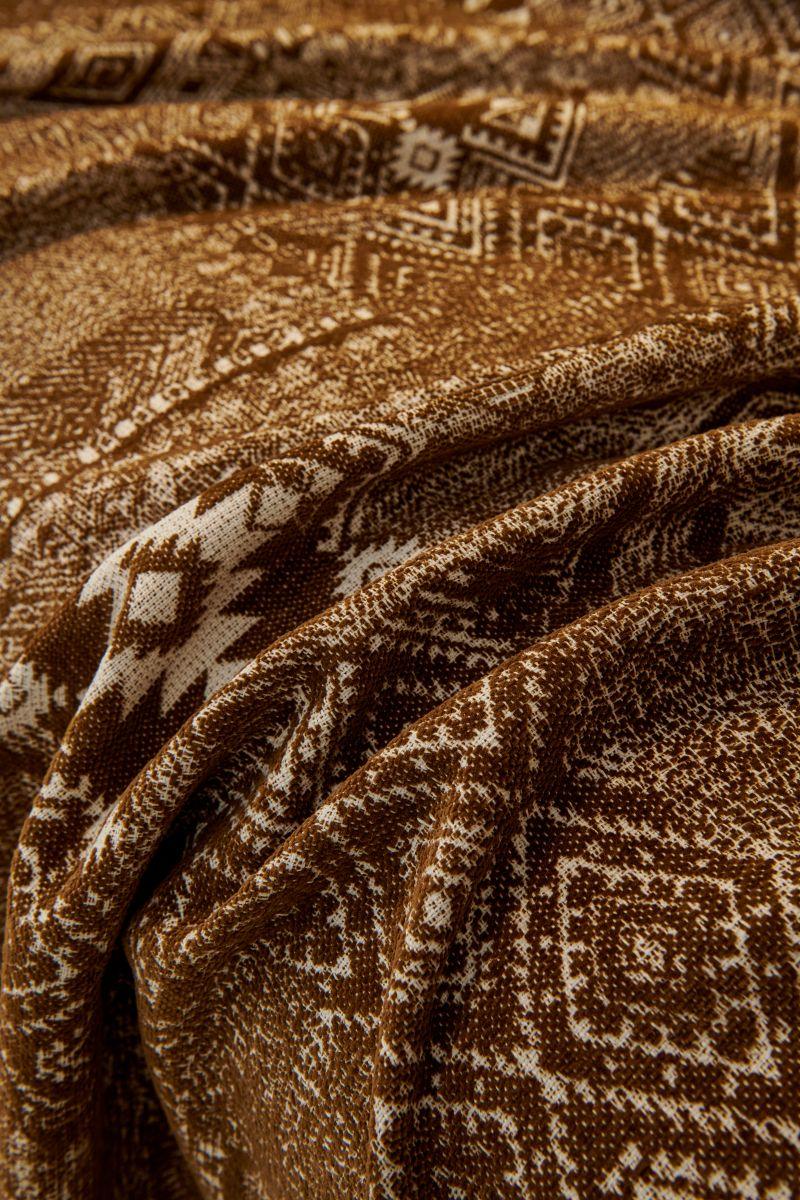 Throw Blanket - Melareve - Cocoa Brown