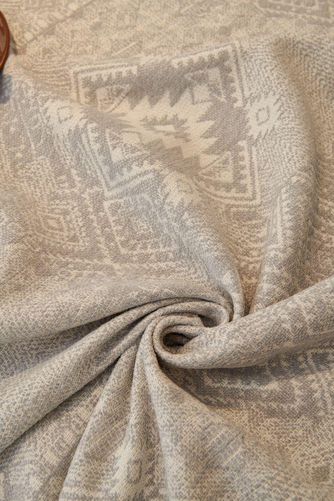 Throw Blanket - Melareve - Dove Grey
