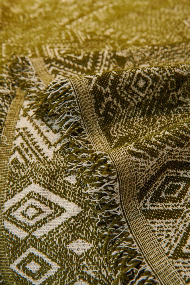 Throw Blanket - Melareve - Forest Green