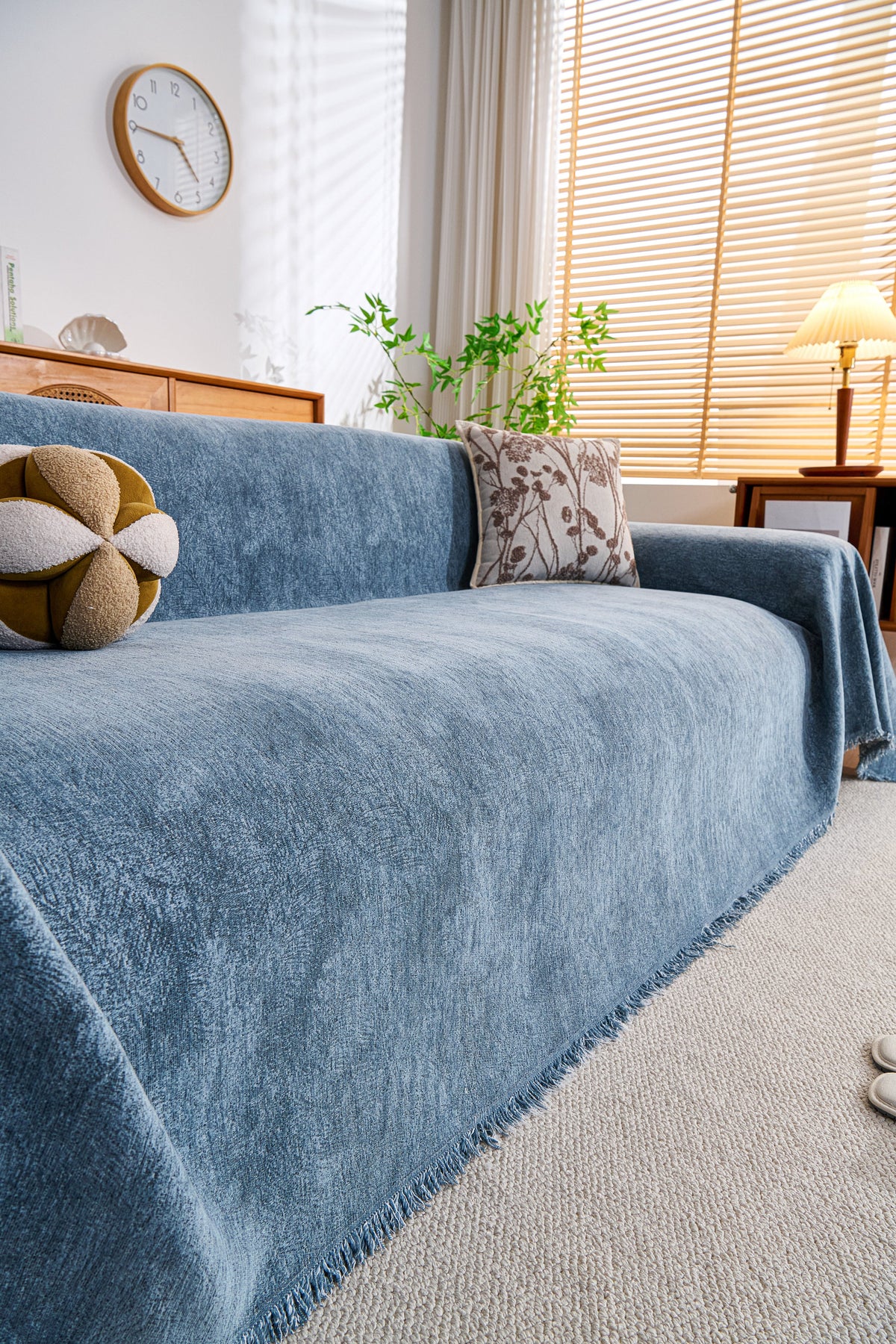 Throw Blanket - Mistara - Blue