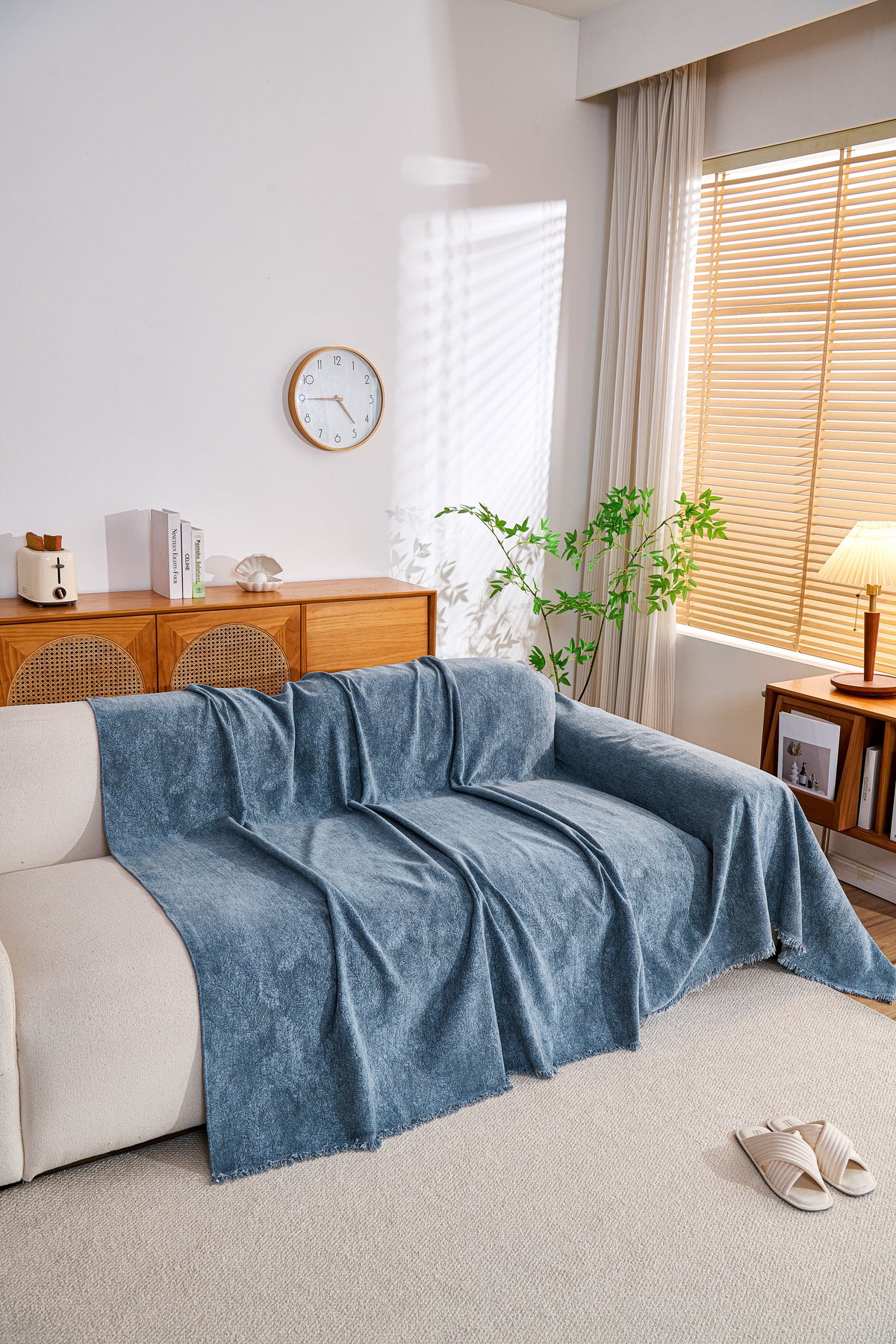 Throw Blanket - Mistara - Blue
