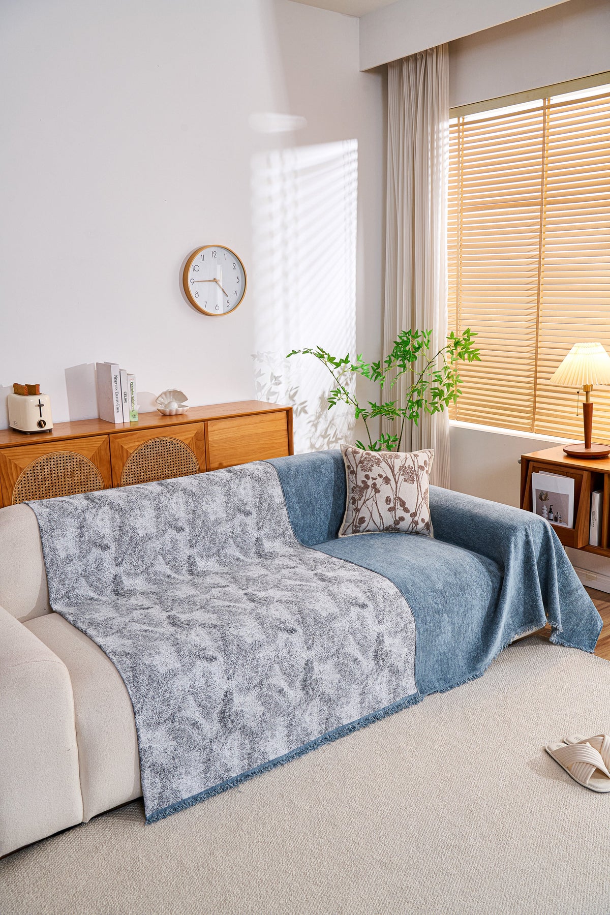 Throw Blanket - Mistara - Blue