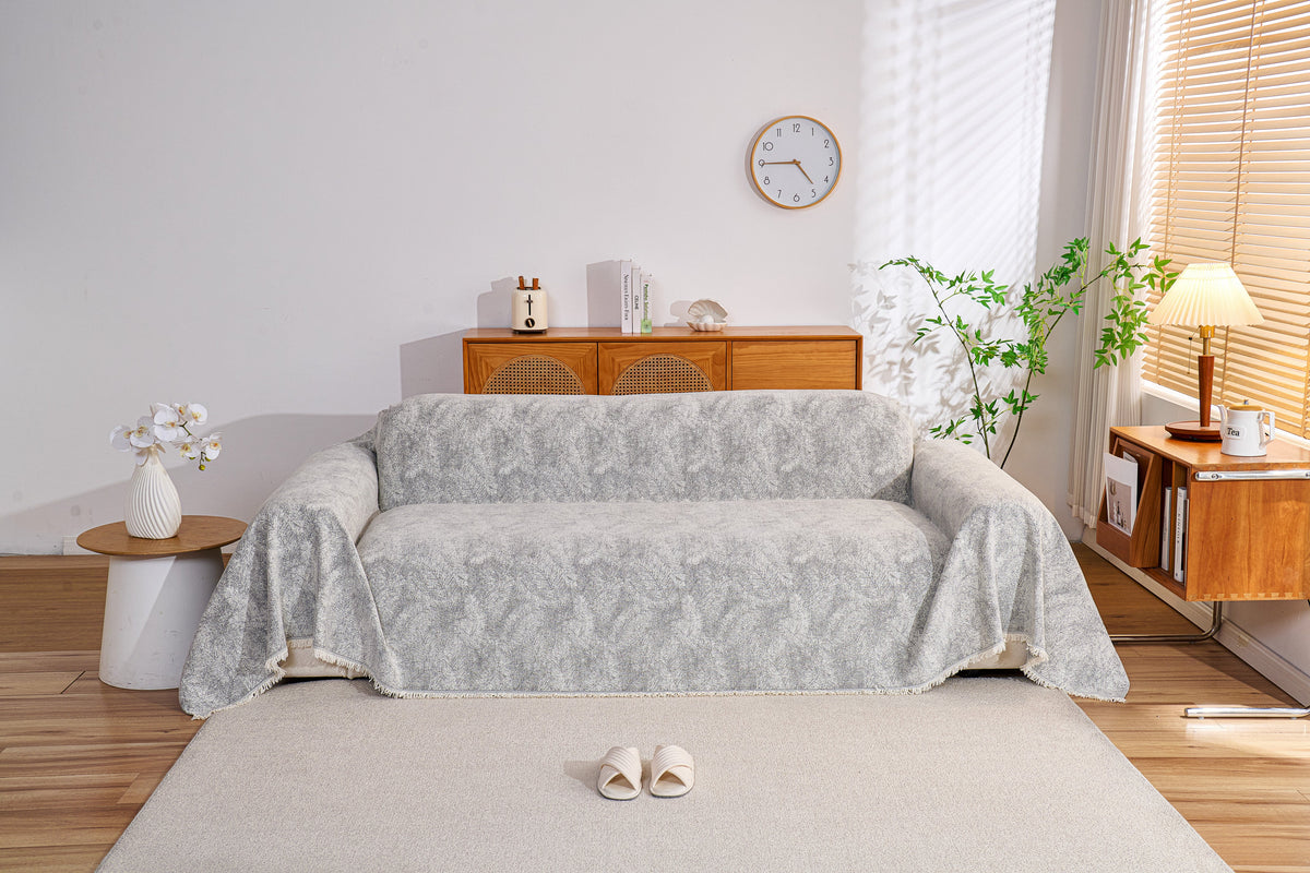 Throw Blanket - Mistara - Cloud Grey